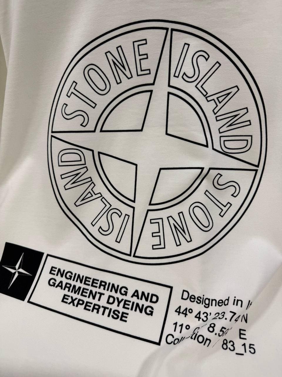 Stone Island White T-Shirt