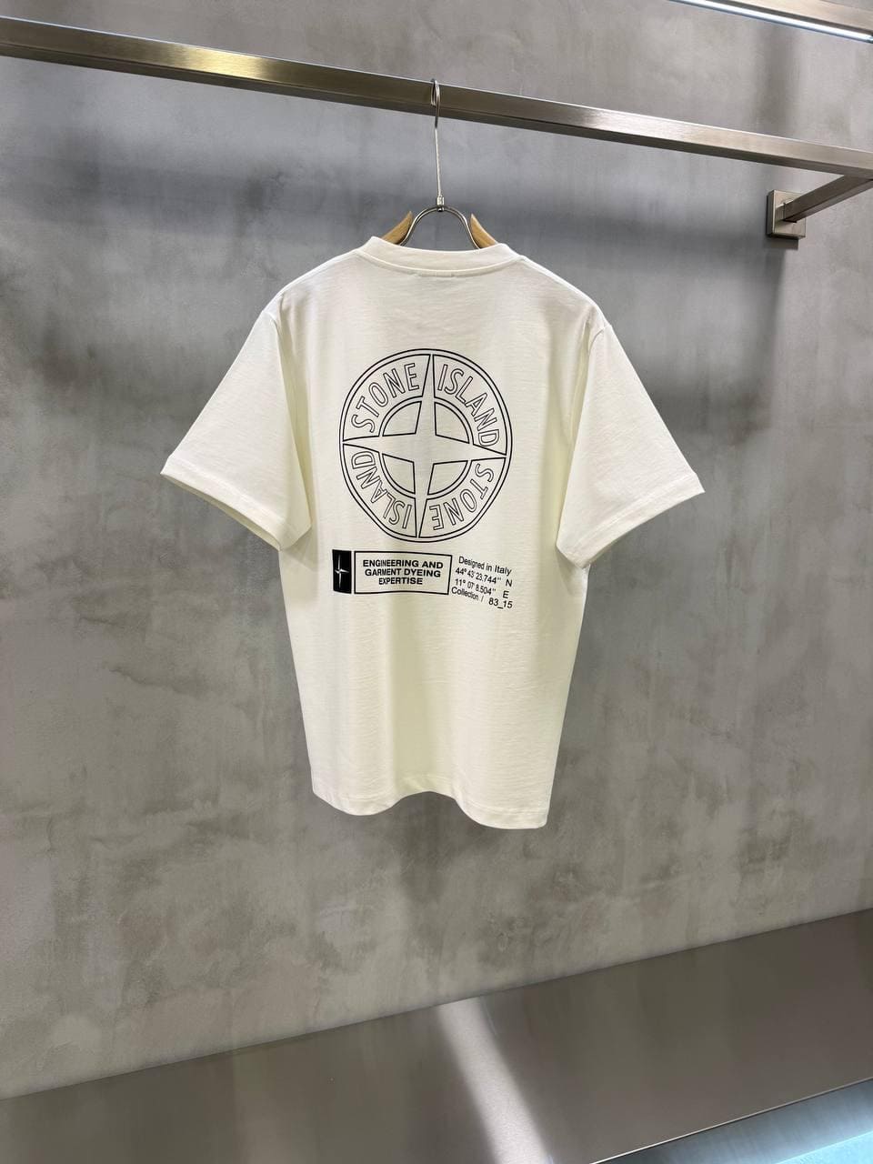 Stone Island White T-Shirt