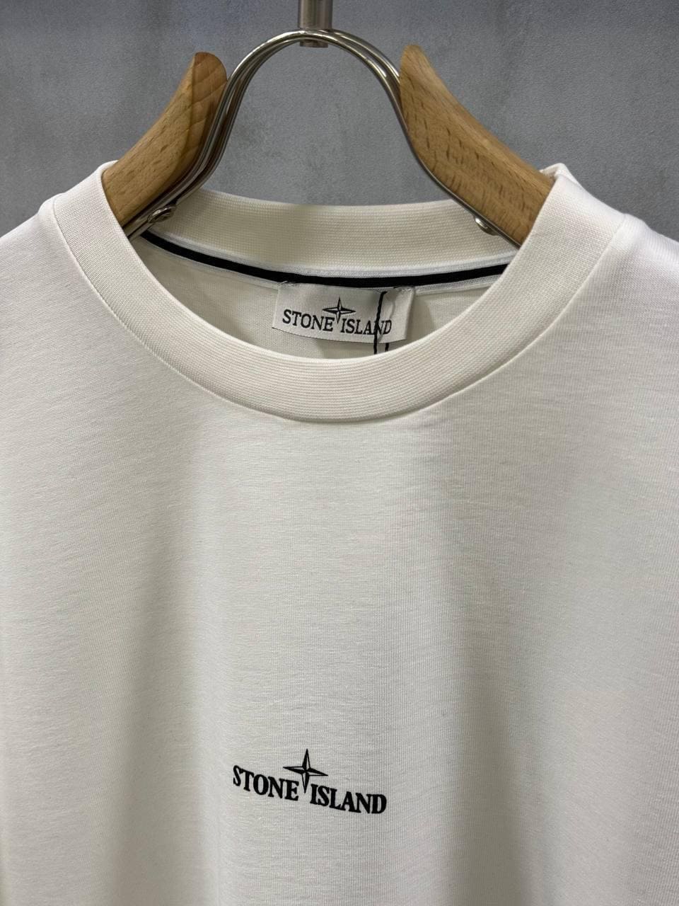 Stone Island White T-Shirt