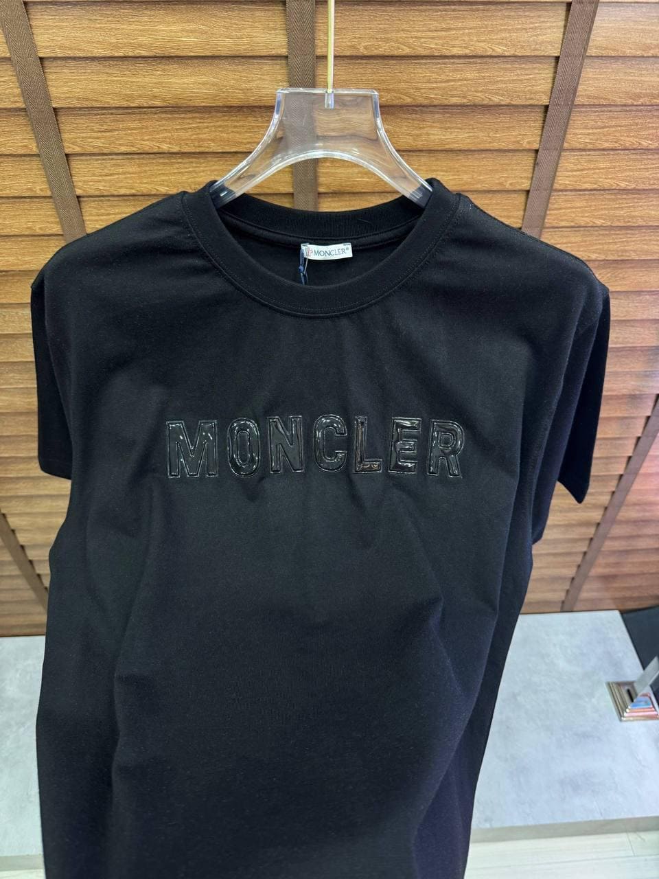 Moncler Black T-Shirt