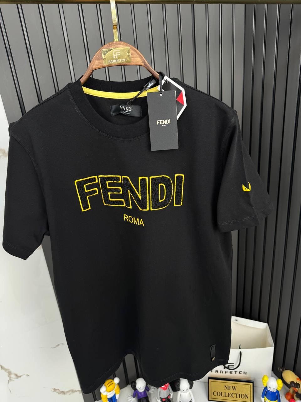 Black Fendi T-Shirt