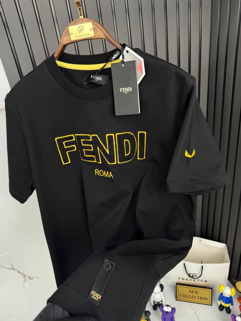 Black Fendi T-Shirt
