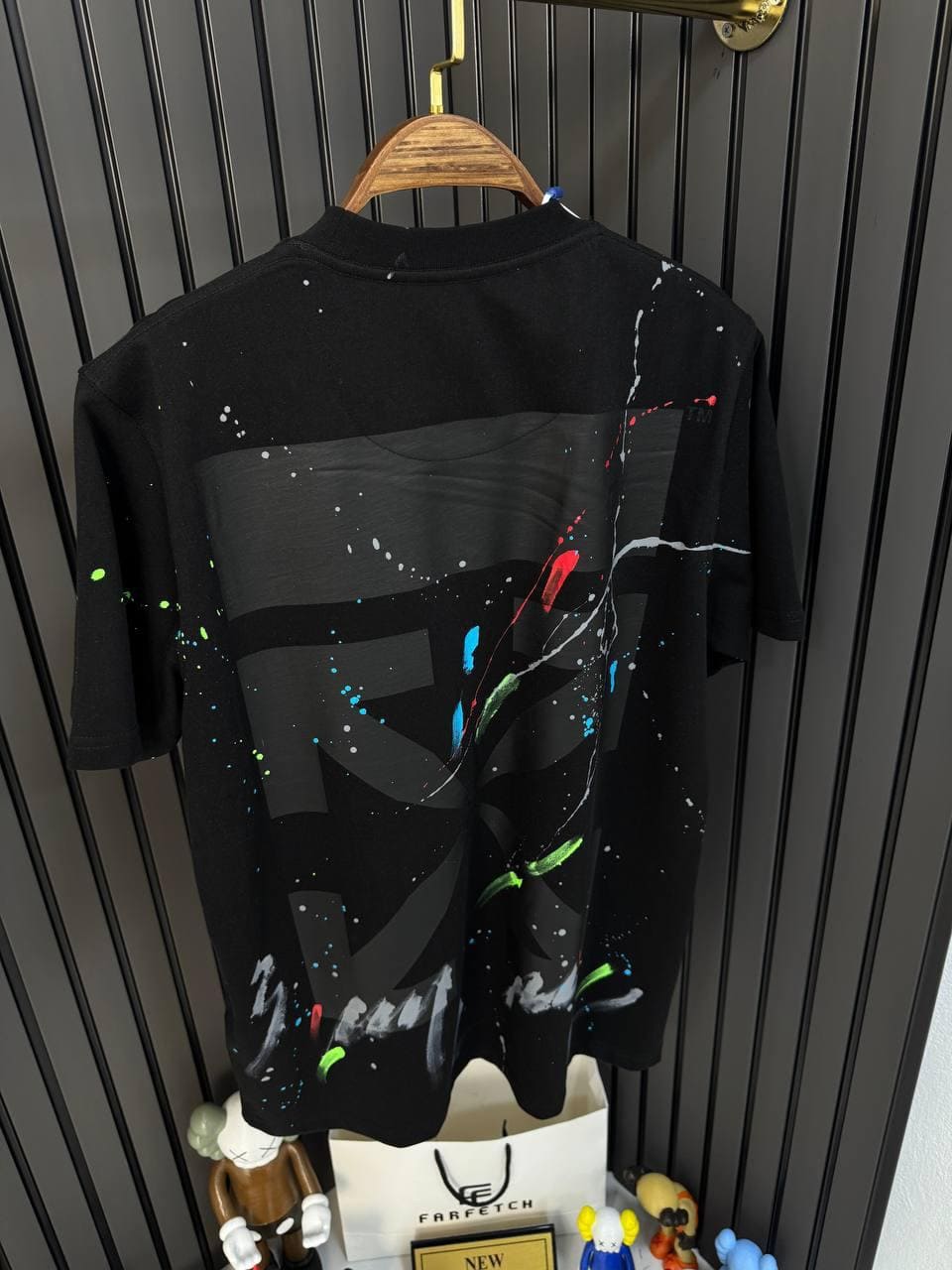 Black Off-White T-Shirt