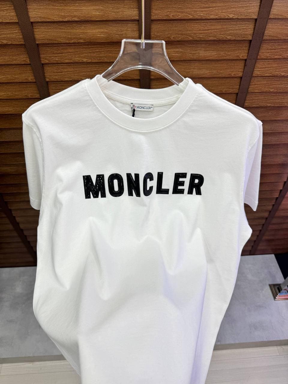 Moncler White T-shirt