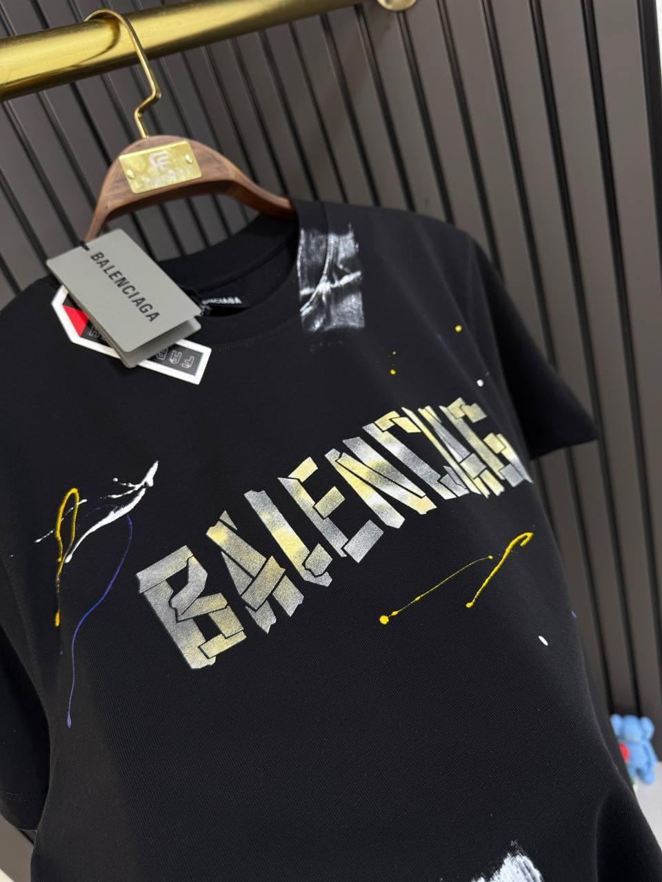 Black Balenciaga T-shirt