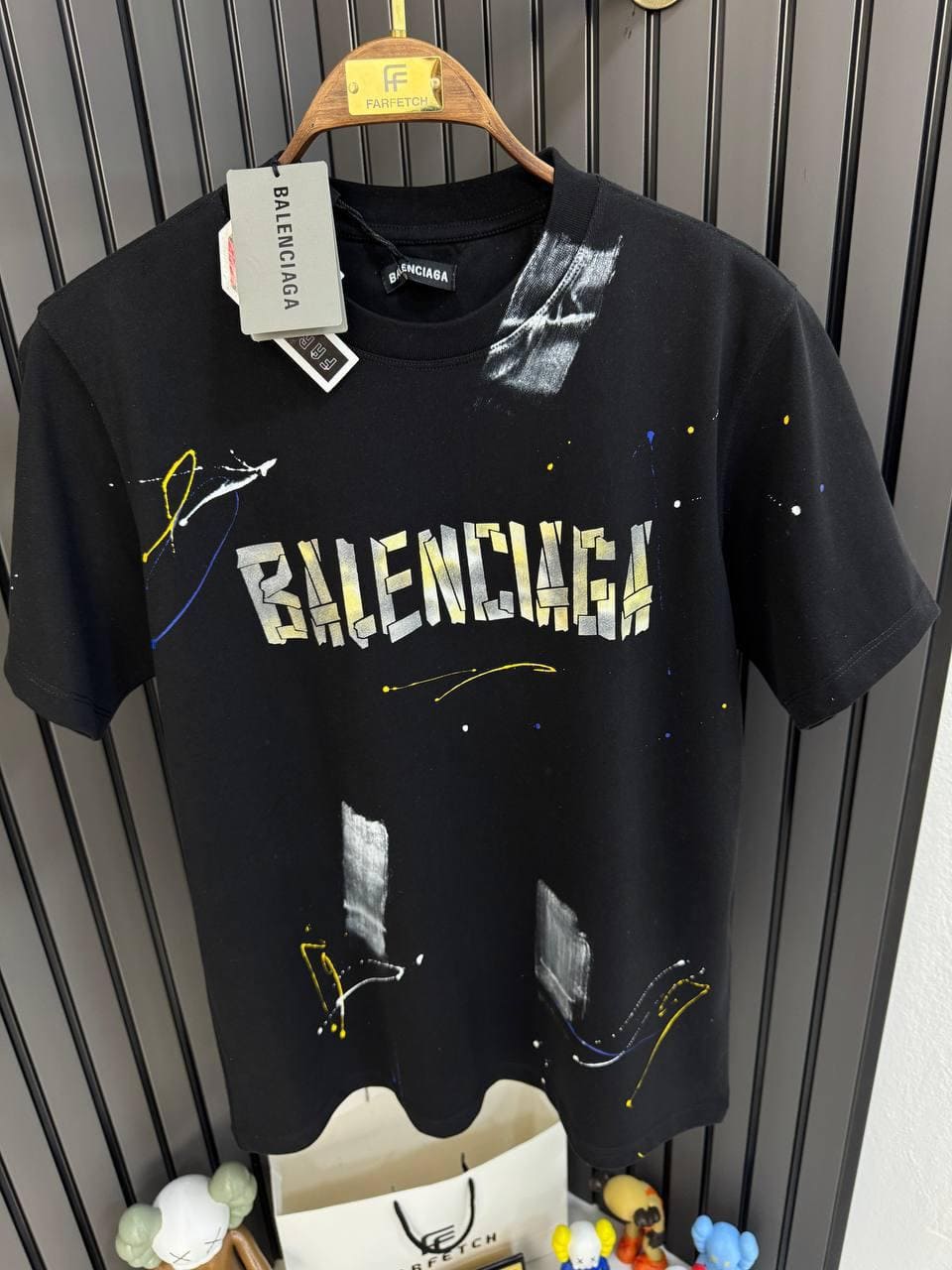 Black Balenciaga T-shirt
