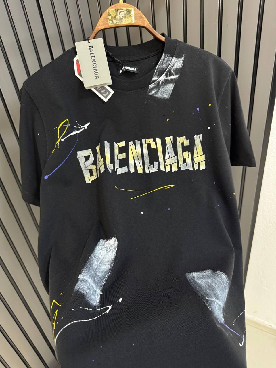 Black Balenciaga T-shirt