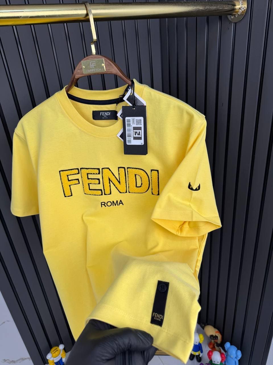 Fendi Yellow T-shirt