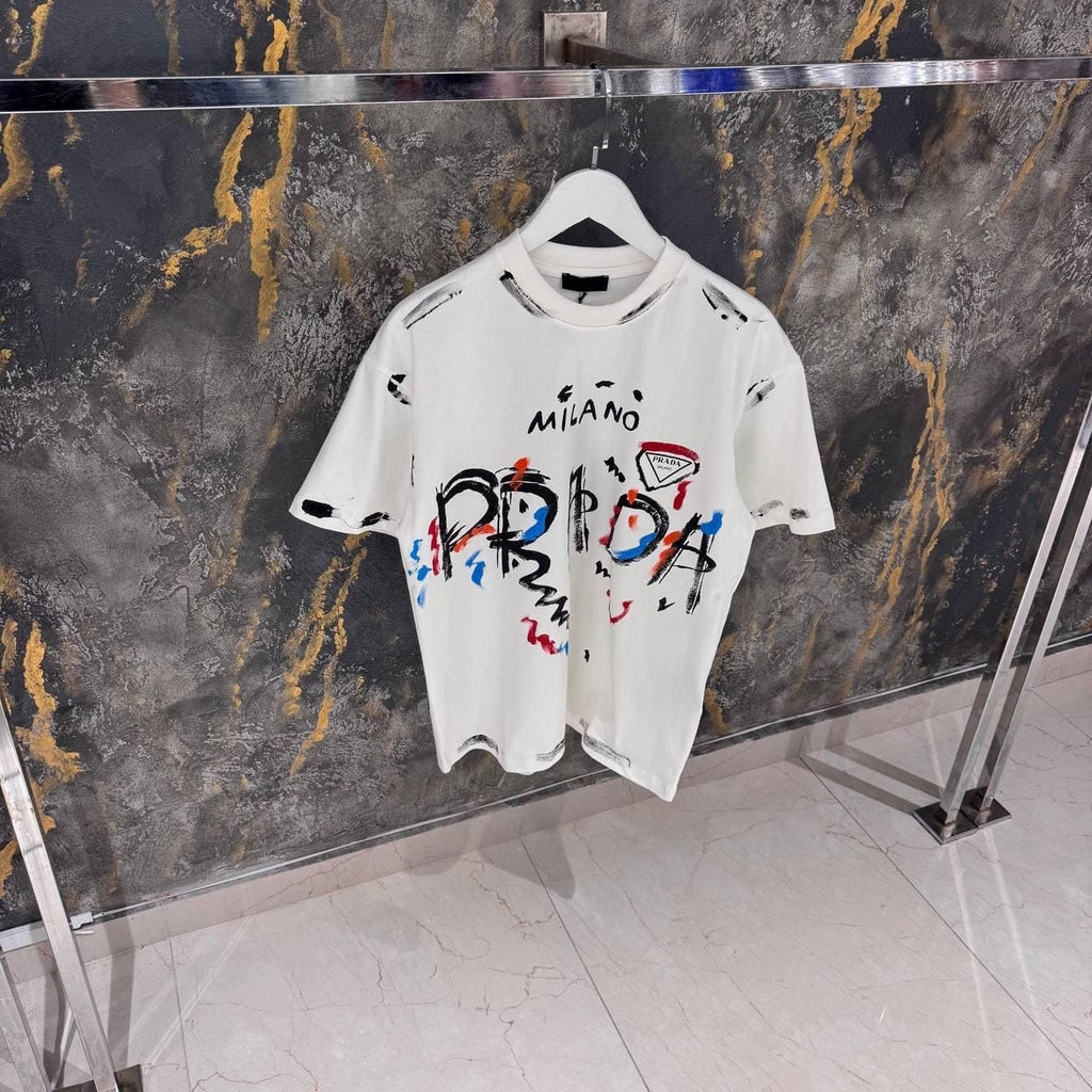 White Prada T-shirt