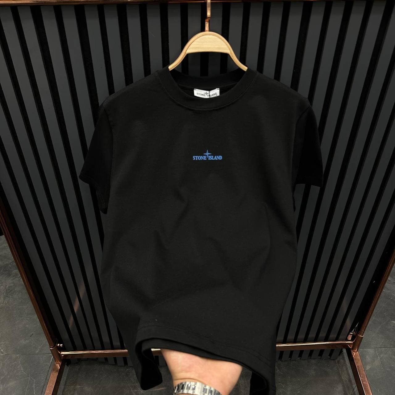 Stone Island Black T-Shirt