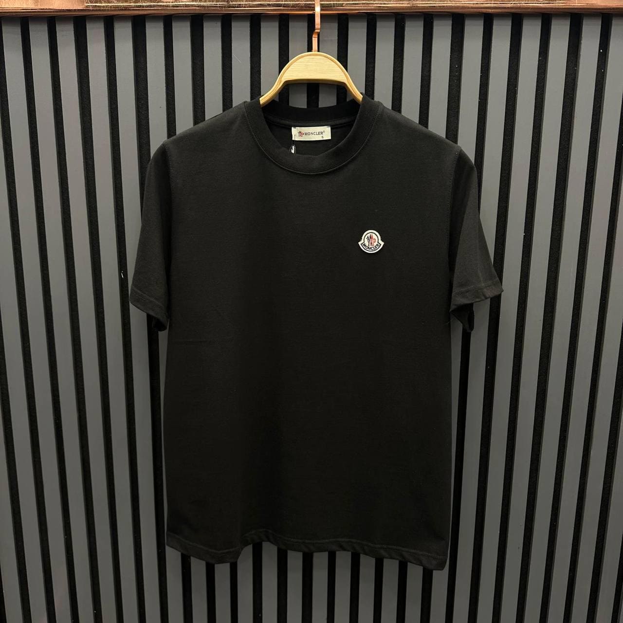 Moncler Black T-Shirt