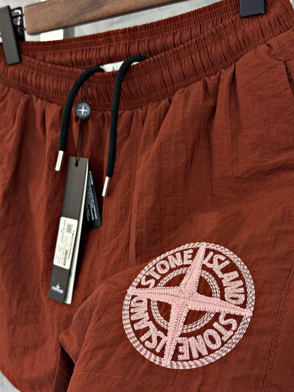 Terracotta Stone Island Swimsuit