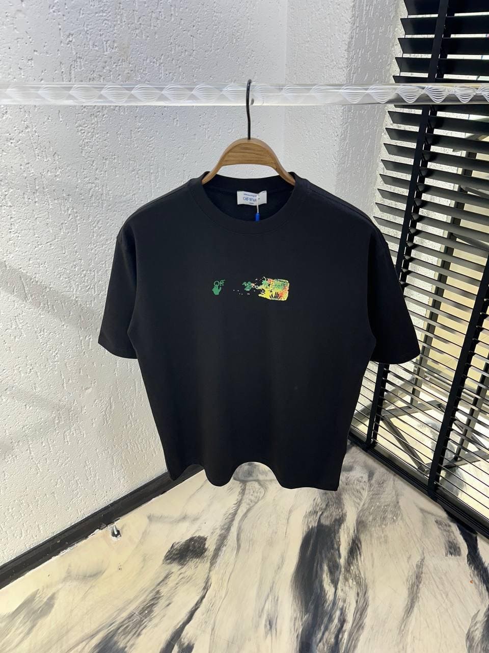 Camiseta Negra Off-White