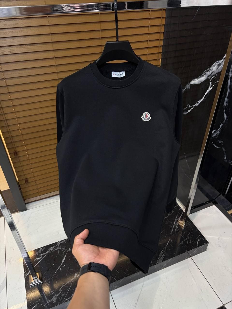 Jersey Negro Moncler