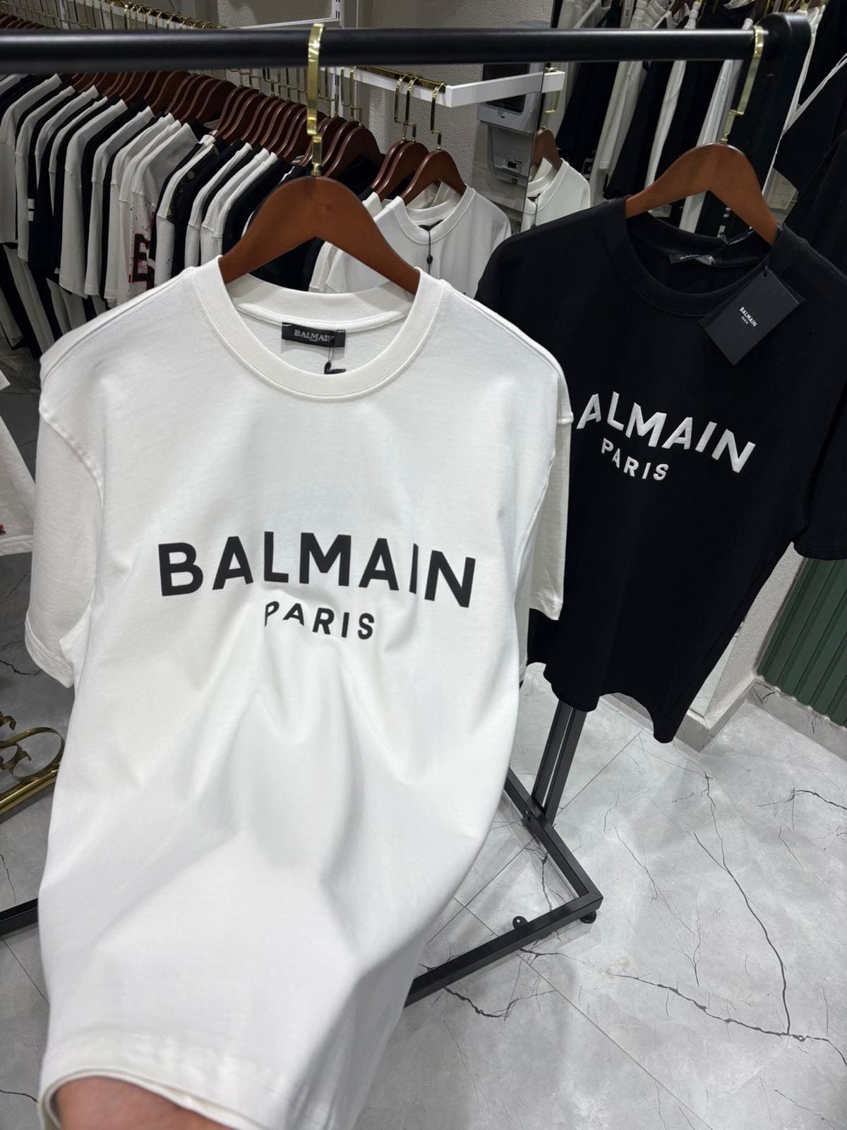 Camiseta Blanca Balmain