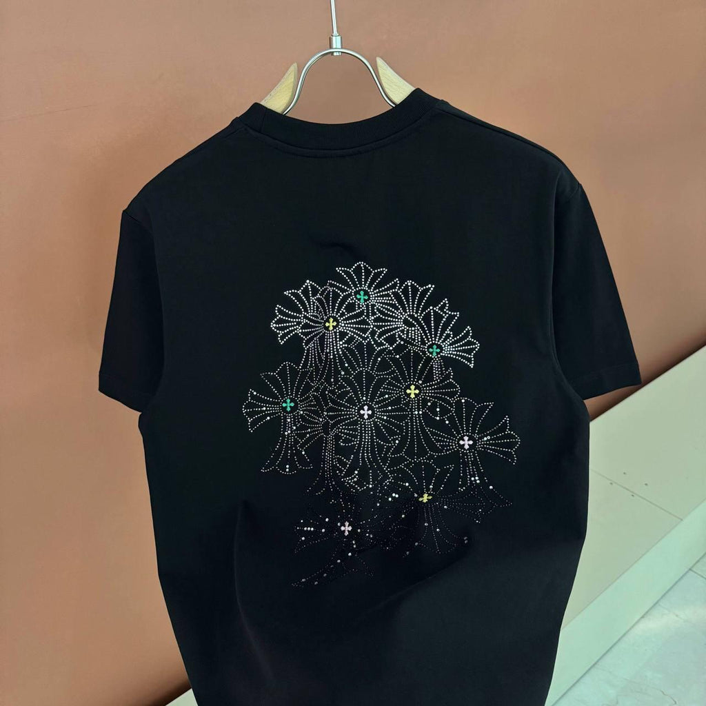 Black Chrome Hearts T-Shirt