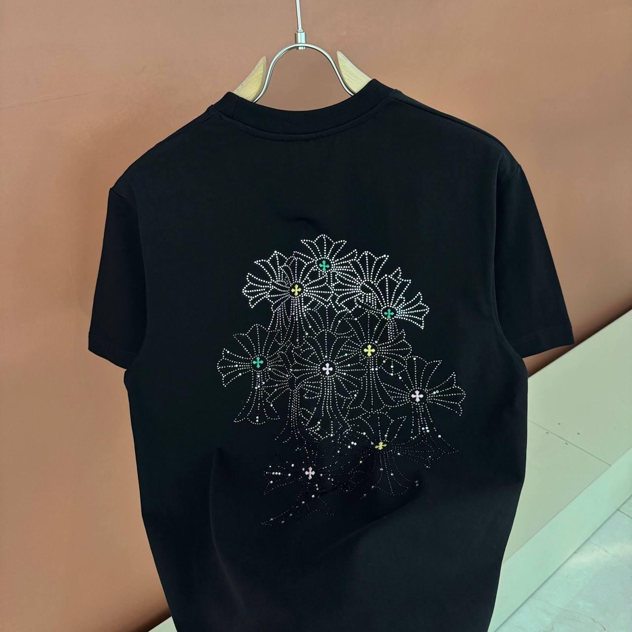 Black Chrome Hearts T-Shirt