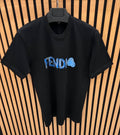 Camiseta Negra Fendi