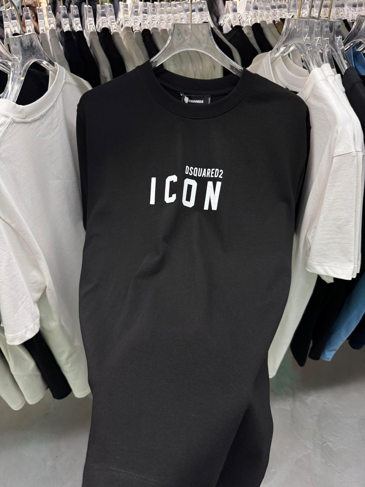 Camiseta Negra Dsquared2