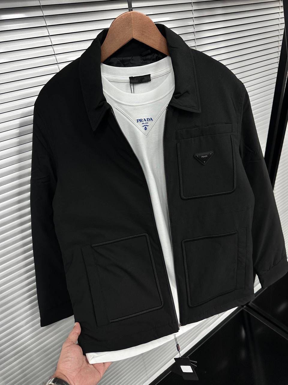 Chaqueta Negra Prada