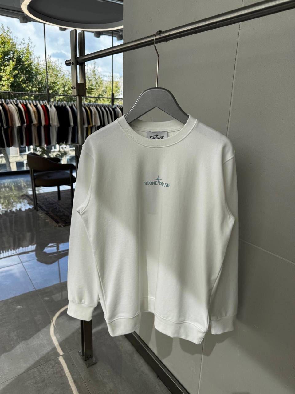 Jersey Blanco Stone Island