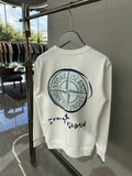 Jersey Blanco Stone Island